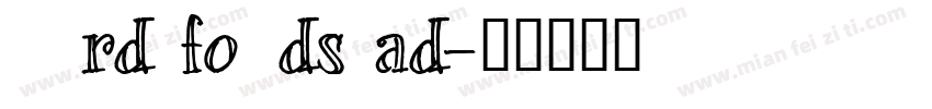nerd fonds ad字体转换